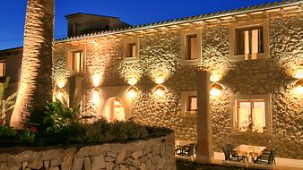 Finca S'Arbocar: Finca bei Nacht