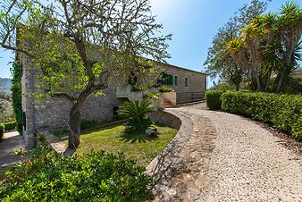 Finca Son March: Weg zum Carport