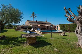 Finca Albadallet: Poolbereich