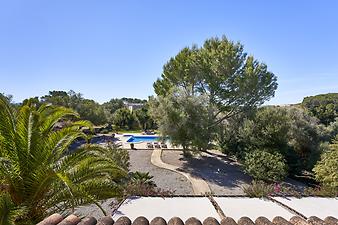 Finca Es Coscois: Blick von der Dachterrasse