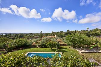 Finca Can Mayol: Ausblick vom Schlafzimmer 2