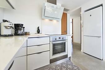 Ferienwohnung Can Ximet Aire: Moderne Küche