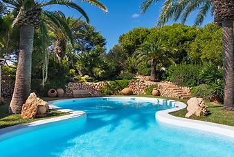 Finca Can Roca: Poolbereich