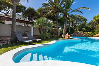 Finca Can Roca: Poolbereich