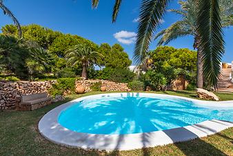 Finca Can Roca: Poolbereich