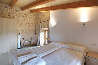 Finca Es Pla de Llodra: Schlafzimmer Es Sotil