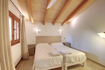 Finca Es Pla de Llodra: Schlafzimmer Es Sotil