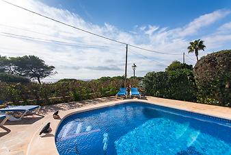 Ferienhaus Villa Amarador: Blick zum Meer